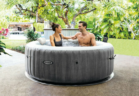 Intex PureSpa Bubble Greywood