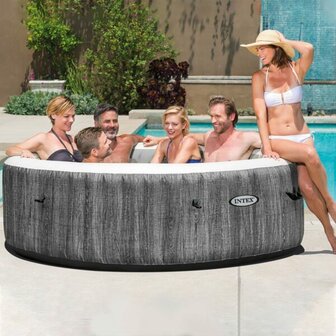 Intex PureSpa Bubble Greywood